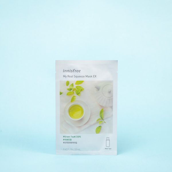 Mască de față Innisfree My Real Squeeze Mask Ex- Green Tea