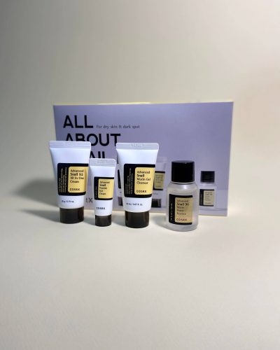 Set cu extract de melc, travel size Cosrx All About Snail kit