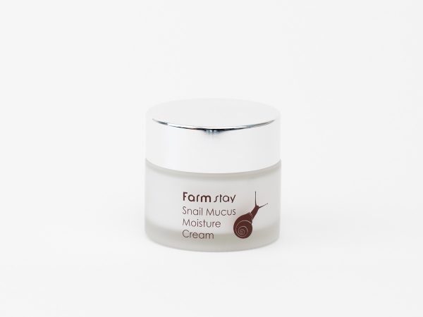 Cremă de față hidratantă cu mucină de melc Farm Stay Snail Mucus Moisture Cream