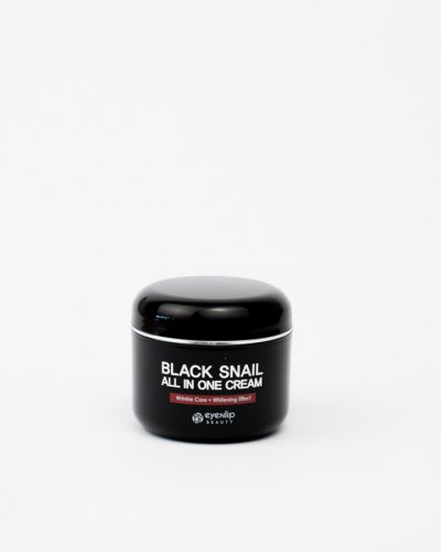 Cremă de față cu extract de mucină de melc iberic negru Eyenlip Black Snail All in One Cream