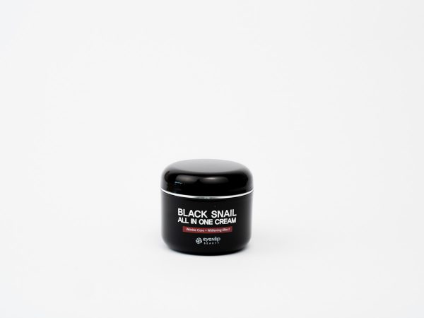 Cremă de față cu extract de mucină de melc iberic negru Eyenlip Black Snail All in One Cream